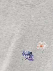 NAME ITT-shirt Darmilla Light Grey Melange